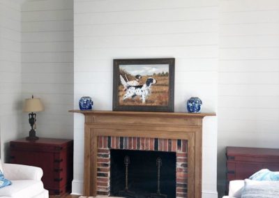 Family Room mantle